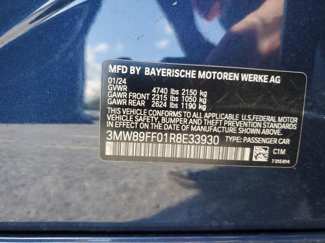 2024 BMW 330XI 3MW89FF01R8E33930