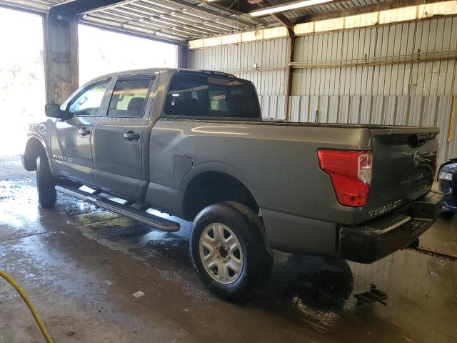 NISSAN TITAN XD S 2018 gray  diesel 1N6BA1F33JN517419 photo #3