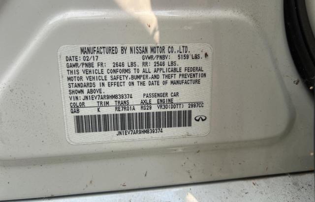 2017 INFINITI Q50 PREMIU JN1EV7AR9HM839374