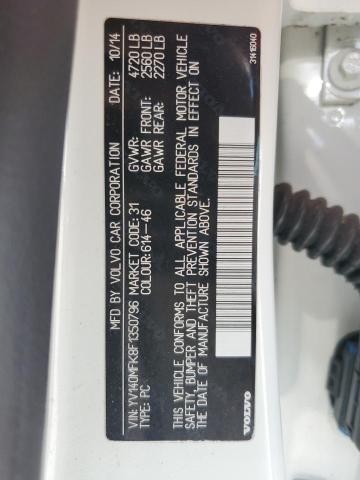 2015 VOLVO S60 PREMIE YV140MFK8F1350796