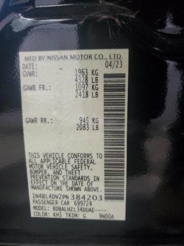 2023 NISSAN ALTIMA SV - 1N4BL4DV2PN384203