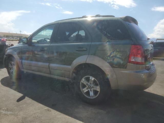 KIA SORENTO EX 2003 green  gas KNDJC733835108187 photo #3