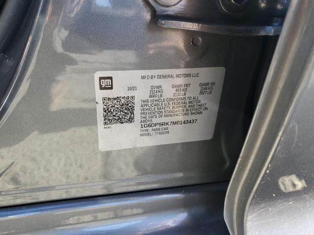 2021 CADILLAC CT5 SPORT 1G6DP5RK7M0143437