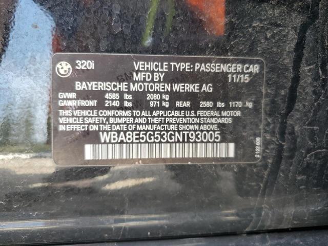 2016 BMW 320 XI WBA8E5G53GNT93005