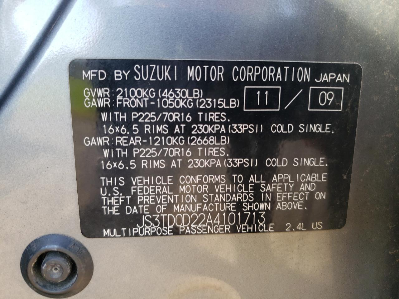 SUZUKI GRAND VITARA PREMIUM