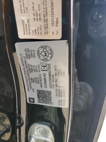 2021 CHEVROLET COLORADO Z 1GCGTDEN9M1175316