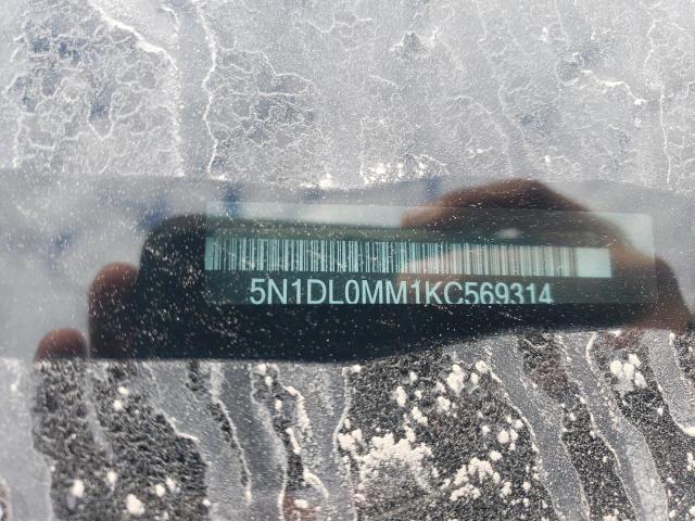 2019 INFINITI QX60 LUXE 5N1DL0MM1KC569314