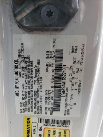 2016 FORD MUSTANG #3301796366