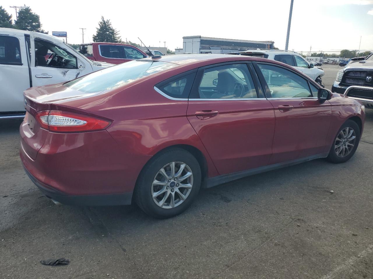 Lot #3287386981 2016 FORD FUSION S