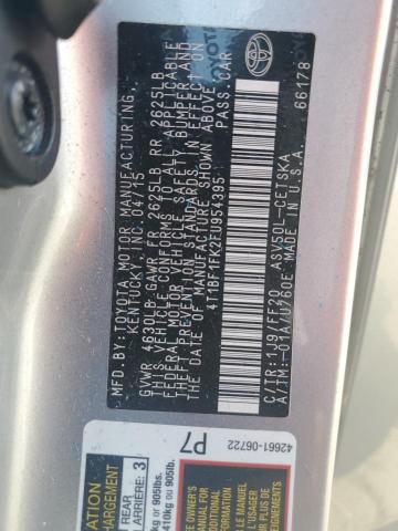 2015 TOYOTA CAMRY LE - 4T1BF1FK2FU954395