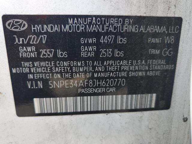 2018 HYUNDAI SONATA SPO 5NPE34AF8JH620770
