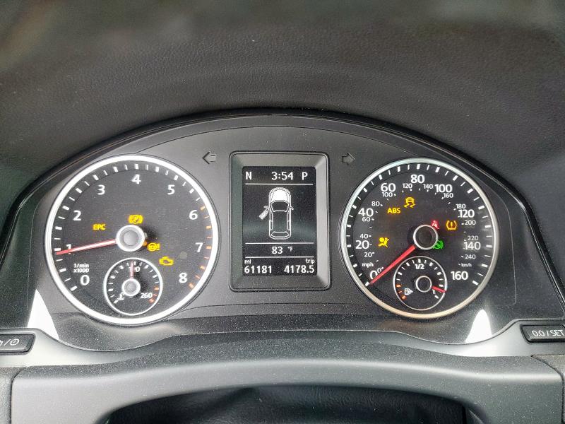 2016 VOLKSWAGEN TIGUAN S WVGAV7AX6GW039740