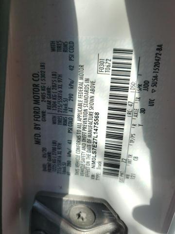 2020 FORD TRANSIT CONNECT XL NM0LS7E27L1475568