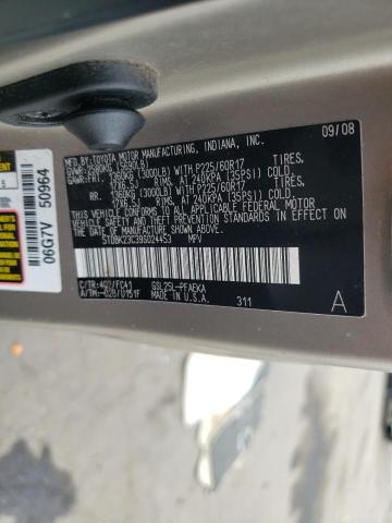 2009 TOYOTA SIENNA LE #3310317959