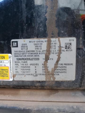 2016 CHEVROLET TRAVERSE LT - 1GNKRGKD0GJ272339