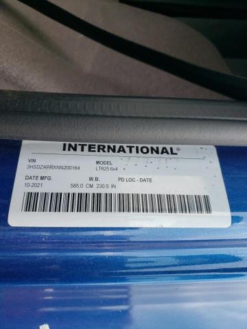 2022 INTERNATIONAL LT625 #3278884025