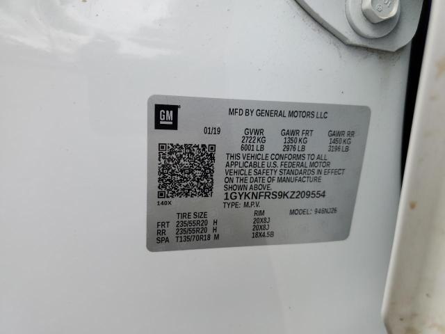 2019 CADILLAC XT5 PREMIU - 1GYKNFRS9KZ209554