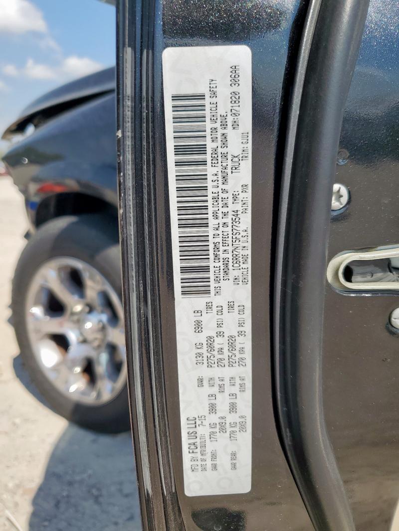 2015 RAM 1500 LARAM 1C6RR7NT5FS773544