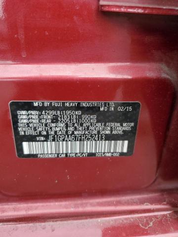 2015 SUBARU IMPREZA JF1GPAA67FH252413