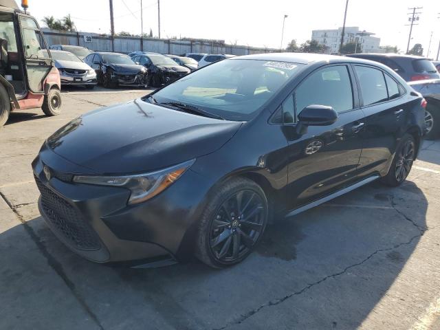 TOYOTA COROLLA LE 2022 black  gas JTDEPMAE3NJ212427 photo #1