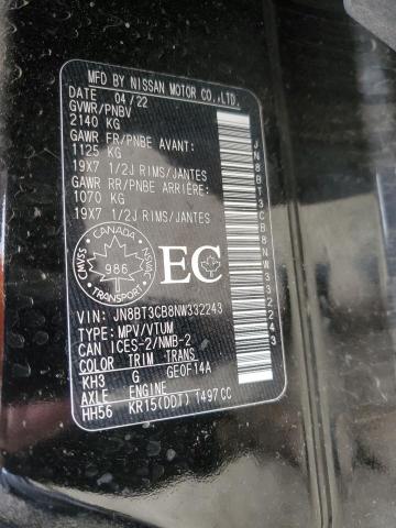 2022 NISSAN ROGUE SL - JN8BT3CB8NW332243