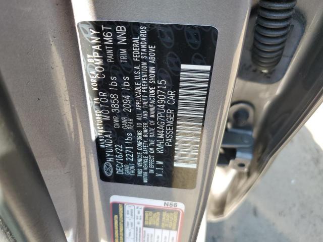 2023 HYUNDAI ELANTRA SEL KMHLM4AG7PU490715