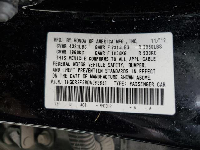 2013 HONDA ACCORD SPORT #3285823921