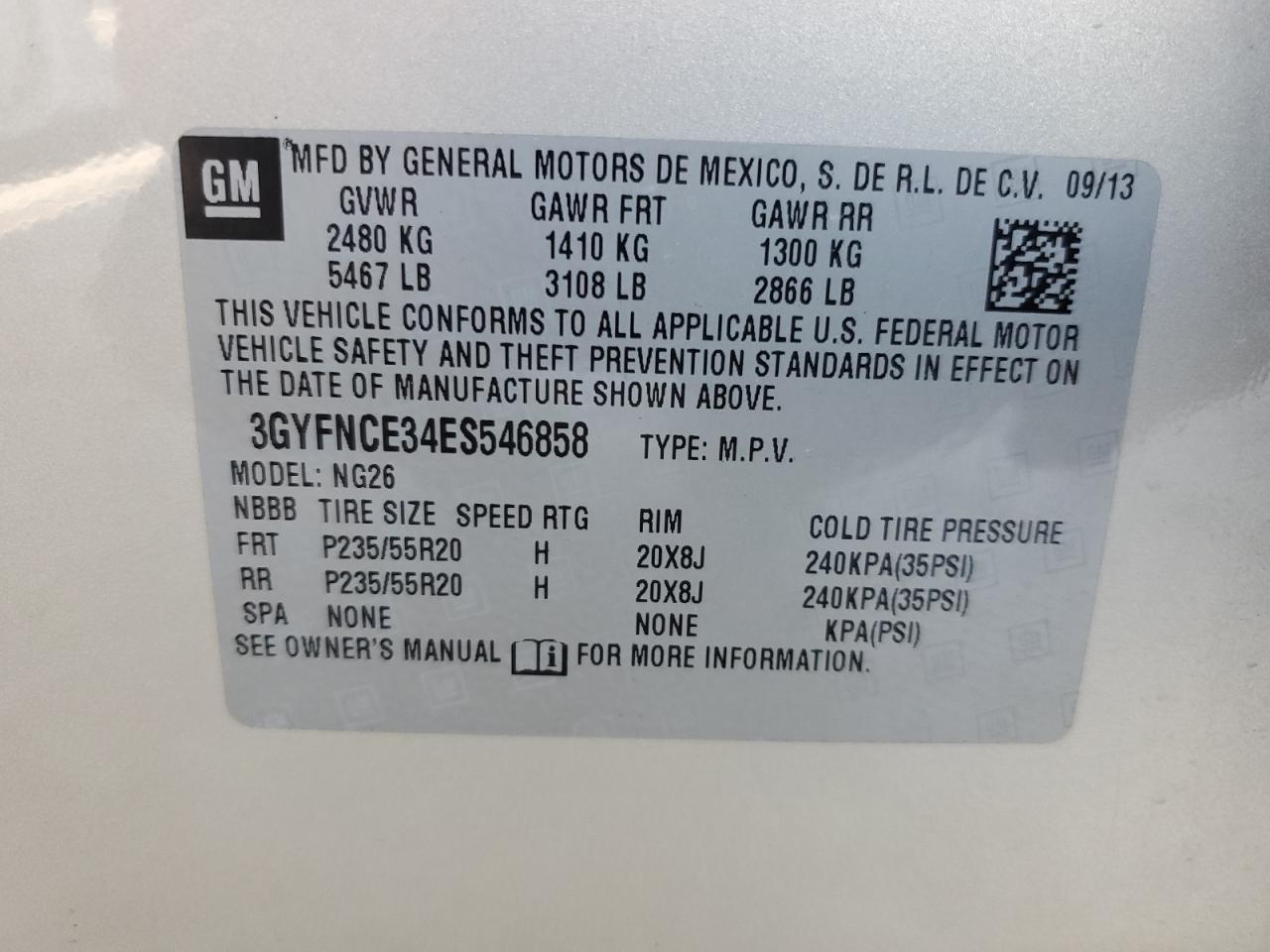 CADILLAC SRX PERFORMANCE COLLECTION