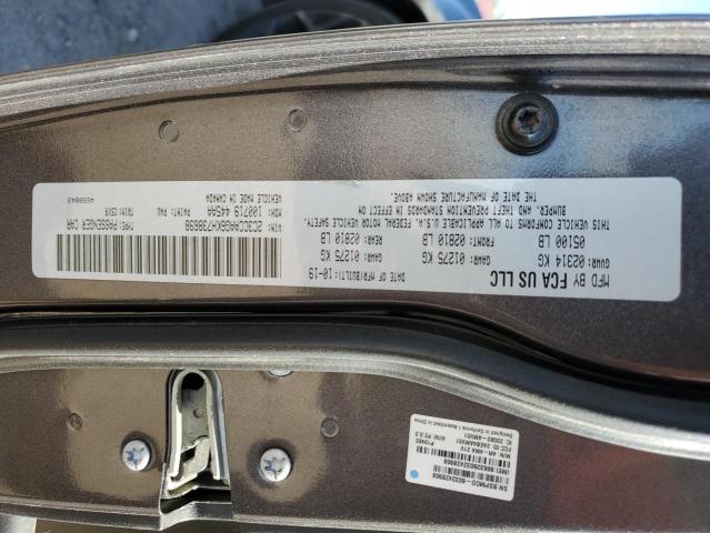 2019 CHRYSLER 300 TOURIN 2C3CCAAG6KH738698