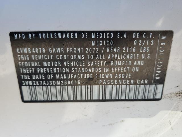 2013 VOLKSWAGEN JETTA BASE #3262502770