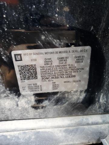 2019 CHEVROLET TRAX LS 3GNCJKSB7KL118399