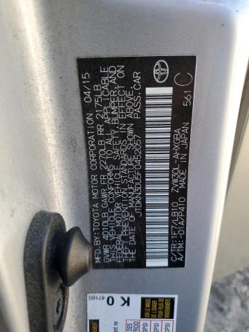 2015 TOYOTA PRIUS - JTDKN3DU5F0452057