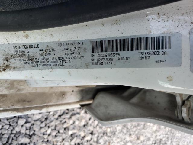 2017 CHRYSLER 200 - 1C3CCCAB1HN507935