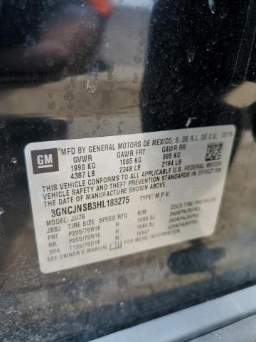 2017 CHEVROLET TRAX LS - 3GNCJNSB3HL183275