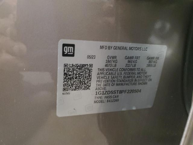 2023 CHEVROLET MALIBU LT 1G1ZD5ST8PF220504