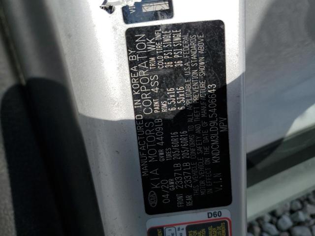 2020 KIA NIRO LXS KNDCM3LD9L5406643