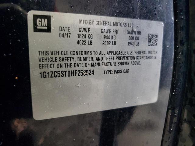 2017 CHEVROLET MALIBU LS 1G1ZC5ST0HF258524