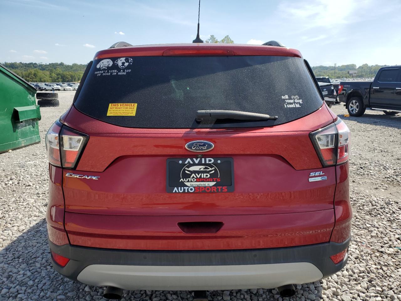 Lot #3302744999 2018 FORD ESCAPE SEL