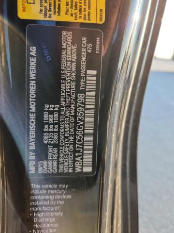 2016 BMW M235I WBA1J7C56GV359798
