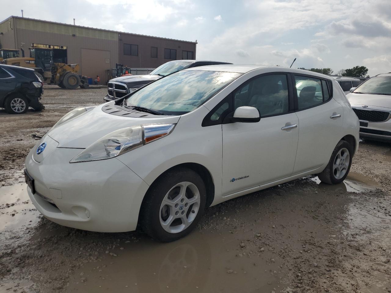 Lot #3254562942 2013 NISSAN LEAF S