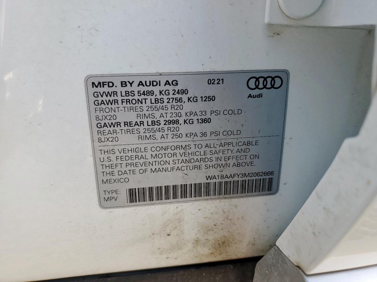 AUDI Q5 PREMIUM PLUS