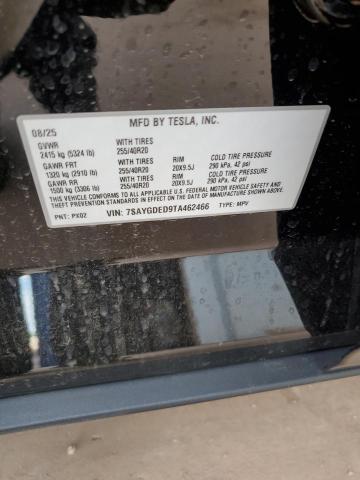 2026 TESLA MODEL Y - 7SAYGDED9TA462466