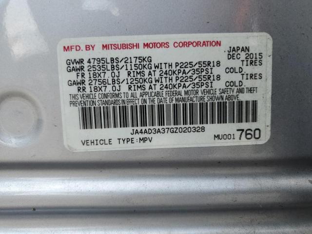 2016 MITSUBISHI OUTLANDER #3291409133