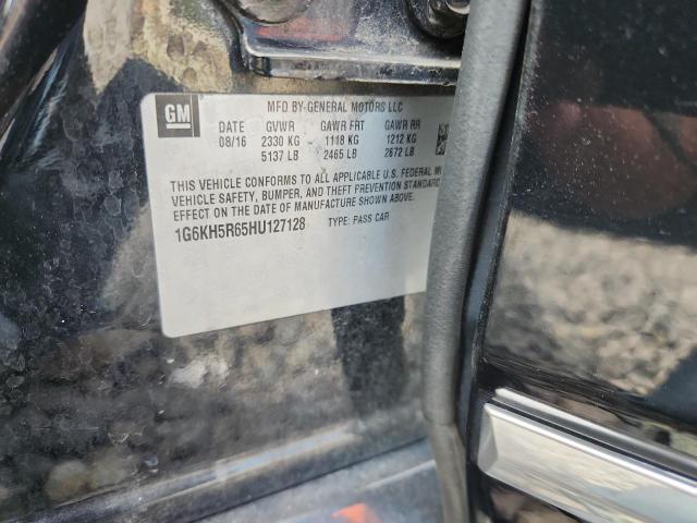 2017 CADILLAC CT6 PREMIU 1G6KH5R65HU127128