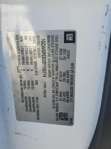 2013 CHEV EXPRESS G2500 #3301627626