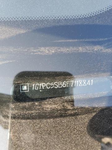 2015 CHEVROLET CRUZE LT 1G1PC5SB6F7118841