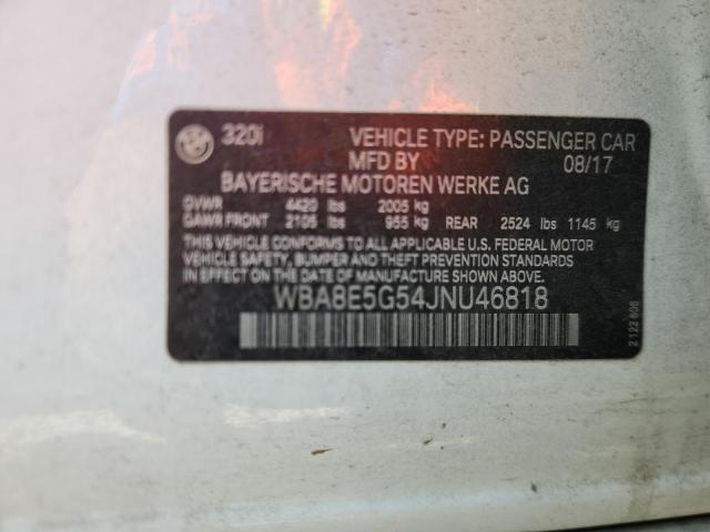 2018 BMW 320 XI WBA8E5G54JNU46818