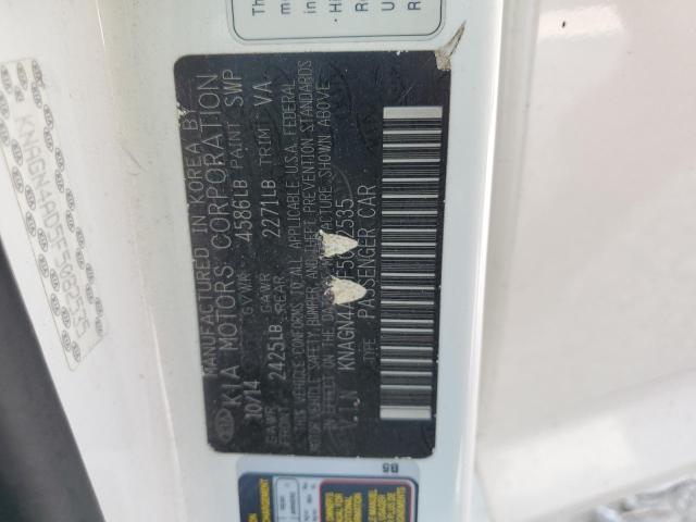 2015 KIA OPTIMA HYB KNAGN4AD5F5082535