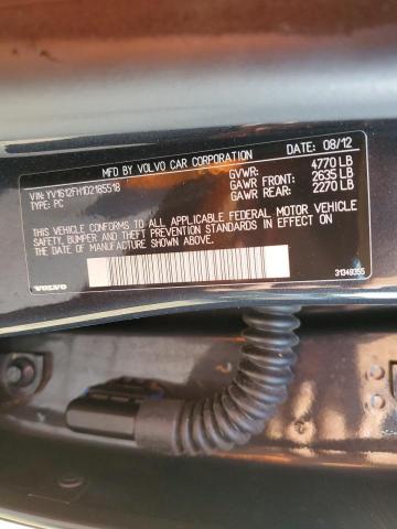 2013 VOLVO S60 T5 #3240861859