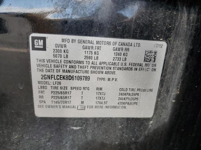 2013 CHEVROLET EQUINOX LS #3278908041